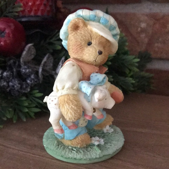Rare 1993 Cherished Teddies “Tom The Piper’s Son - Picture 2 of 6